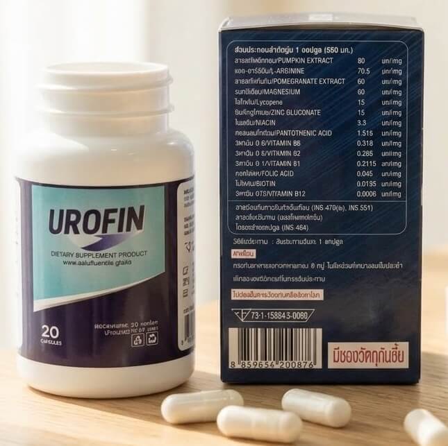 Urofin ส่วนประกอบ วิธีใช้ และข้อควรทราบ